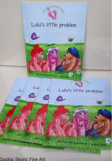 Lulu's Little Problem Children's Book created by Saskia Skoric